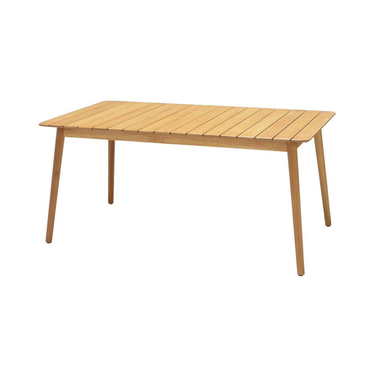 LifestyleGarden Nassau Eucalyptus Rectangular Outdoor Dining Table