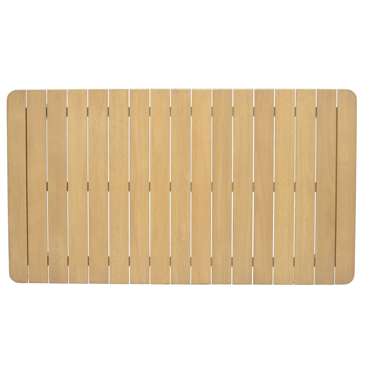 LifestyleGarden Nassau Eucalyptus Rectangular Outdoor Dining Table