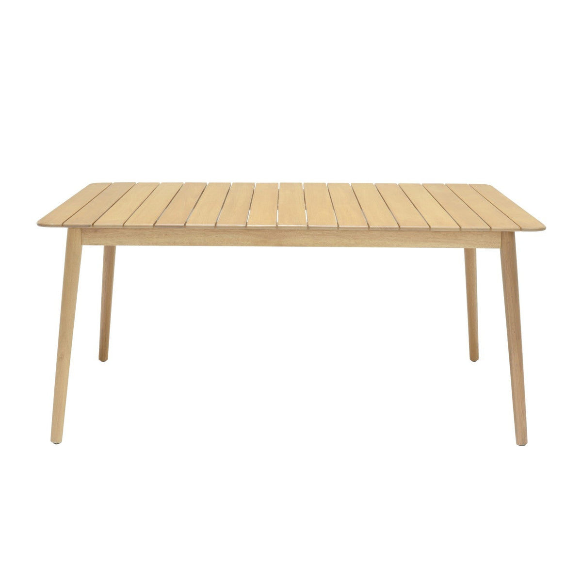 LifestyleGarden Nassau Eucalyptus Rectangular Outdoor Dining Table