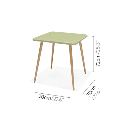 LifestyleGarden Nassau Square Outdoor Bistro Table, Sage Green