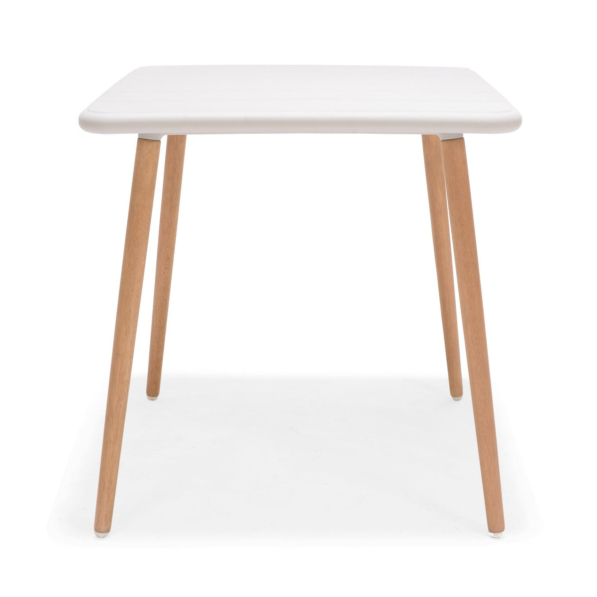 LifestyleGarden Nassau Square Outdoor Bistro Table, Ecru White