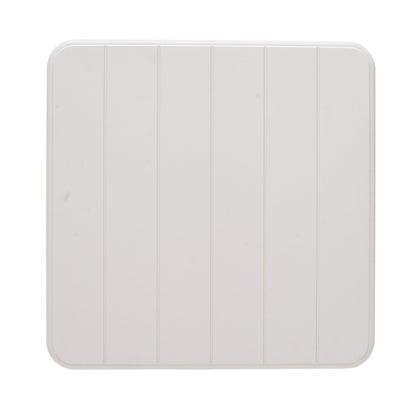 LifestyleGarden Nassau Square Outdoor Bistro Table, Ecru White