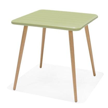 LifestyleGarden Nassau Square Outdoor Bistro Table, Sage Green