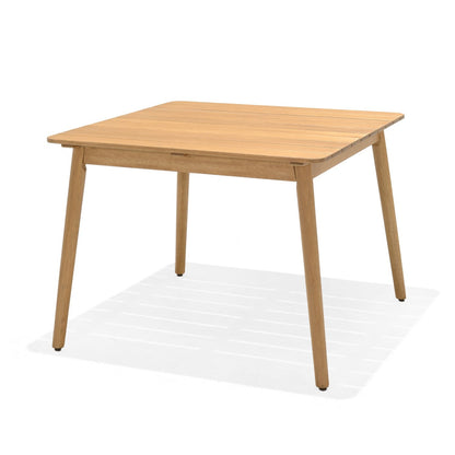 LifestyleGarden Nassau Eucalyptus Square Outdoor Dining Table
