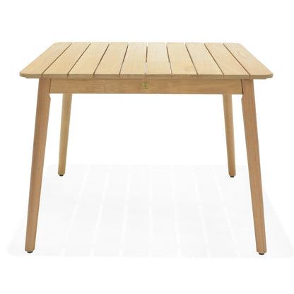 LifestyleGarden Nassau Eucalyptus Square Outdoor Dining Table
