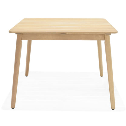 LifestyleGarden Nassau Eucalyptus Square Outdoor Dining Table