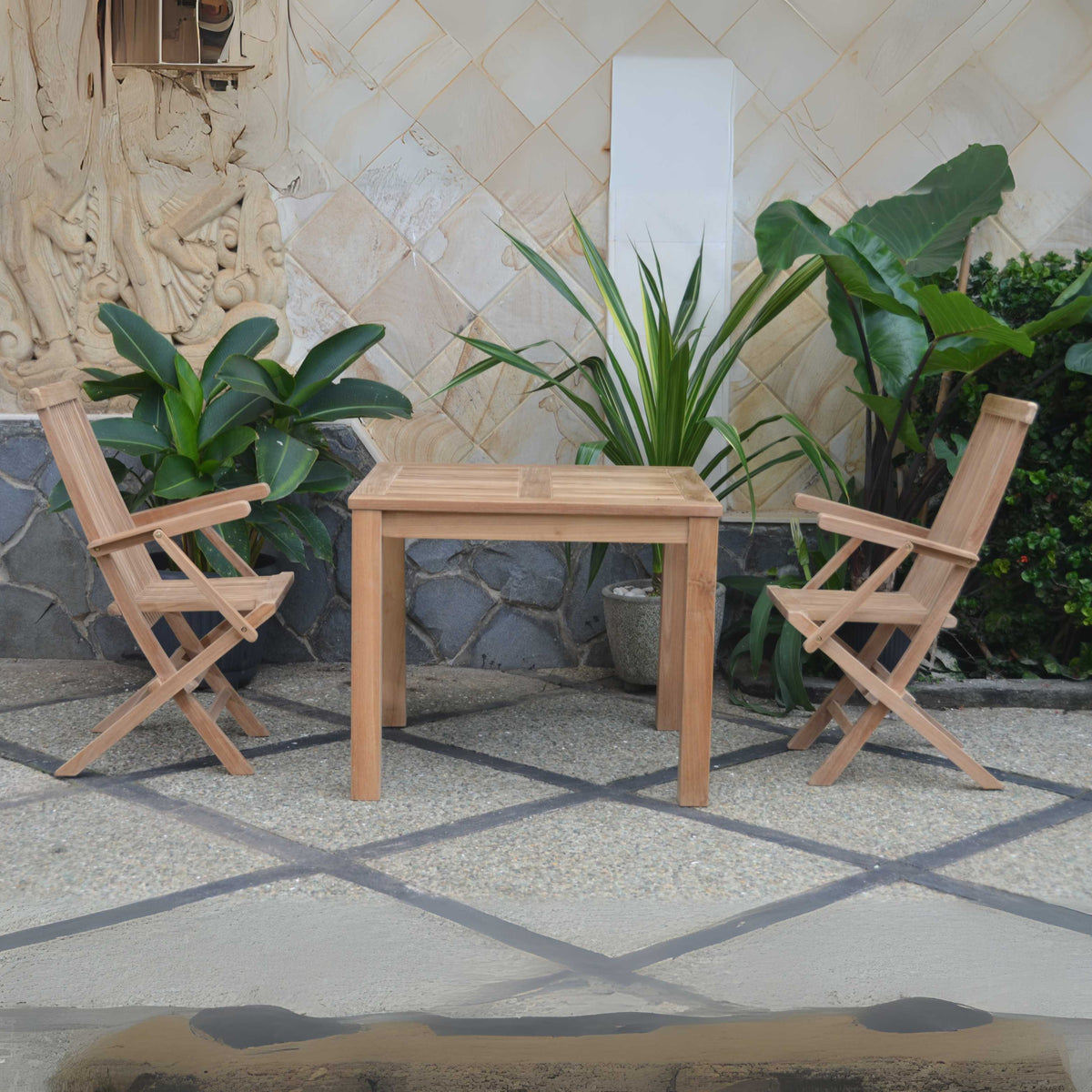 Anderson Teak Bahama Classic 3-Piece Bistro Table