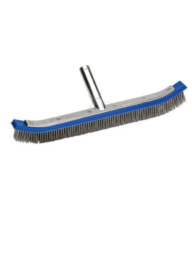 Ocean Blue 18 In Curved Algae Brush Alum | 110017B