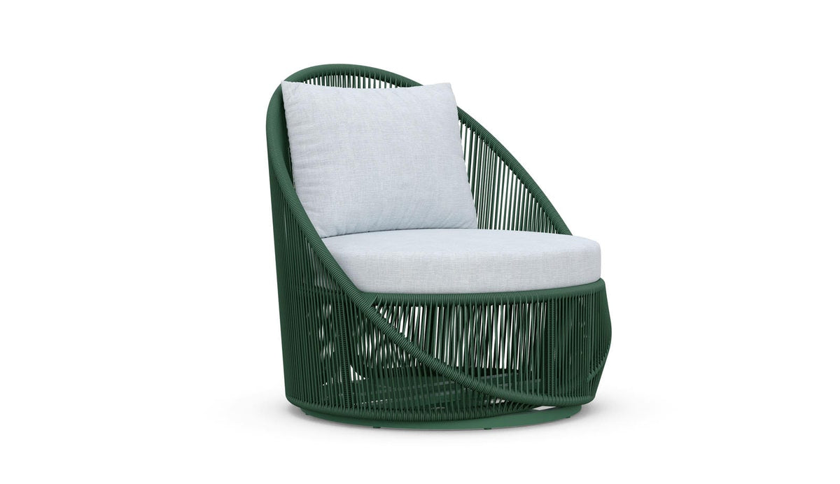 Olympus Swivel Club Chair, Hunter