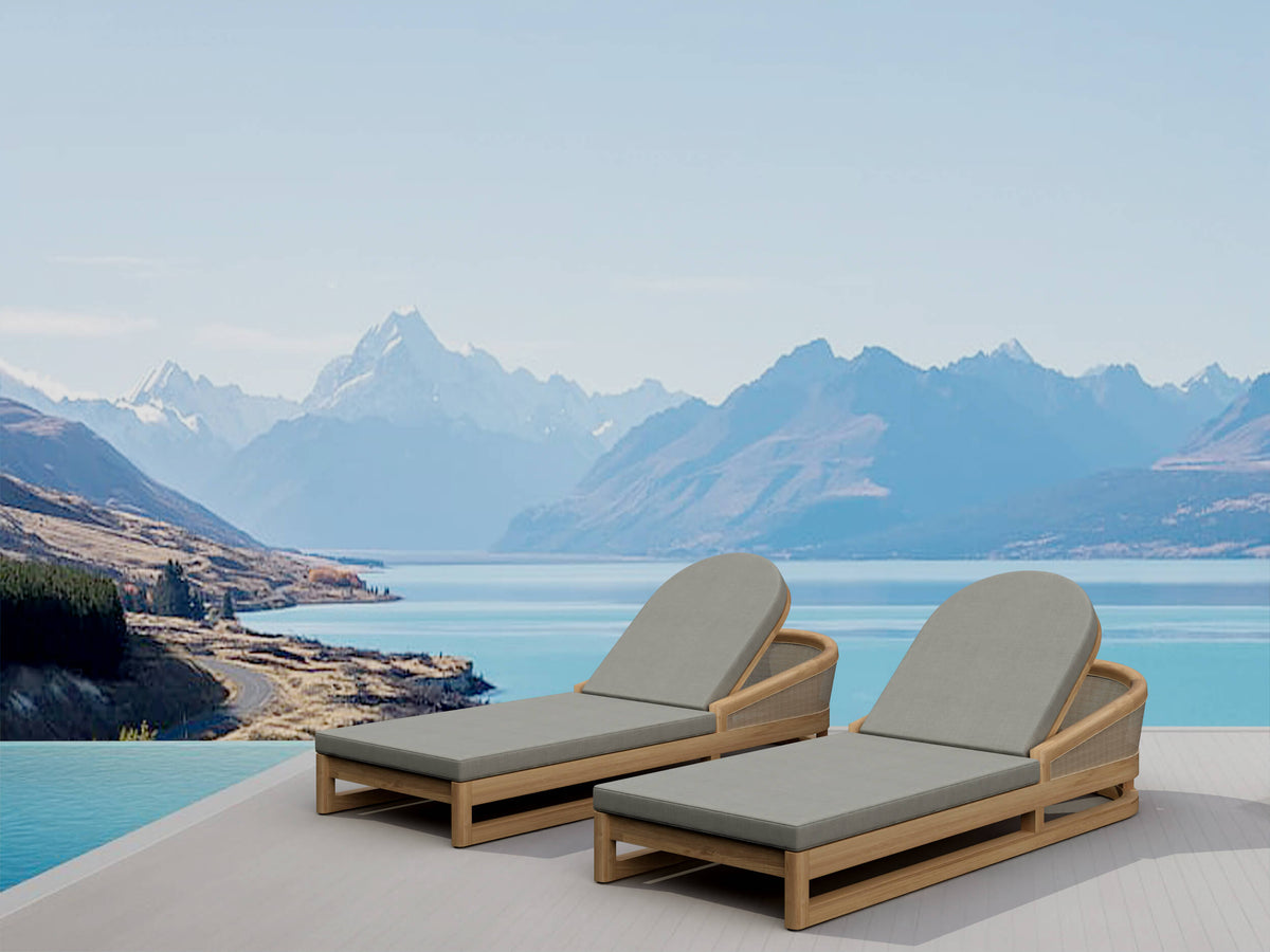 Anderson Teak Catania 2-Piece Sun Lounger Set