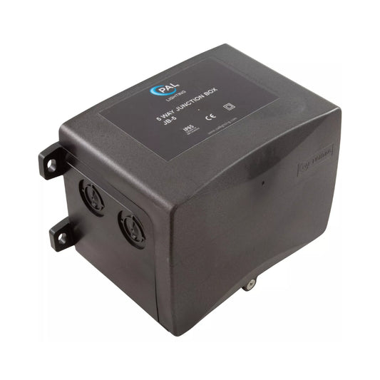 PAL Lighting 5-Way Junction Box – Durable Weatherproof Electrical Enclosure