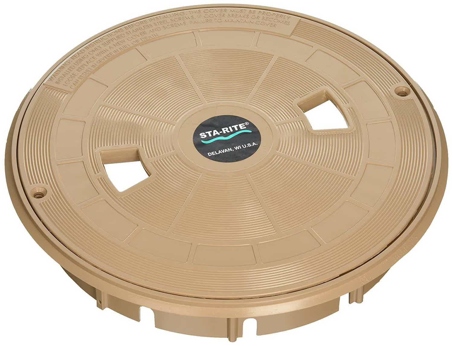 Pentair U3 Lid/Collar Set Tan | 08650-0159