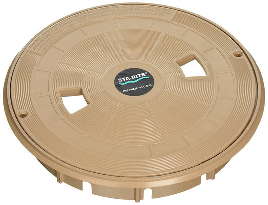 Pentair U3 Lid/Collar Set Tan | 08650-0159
