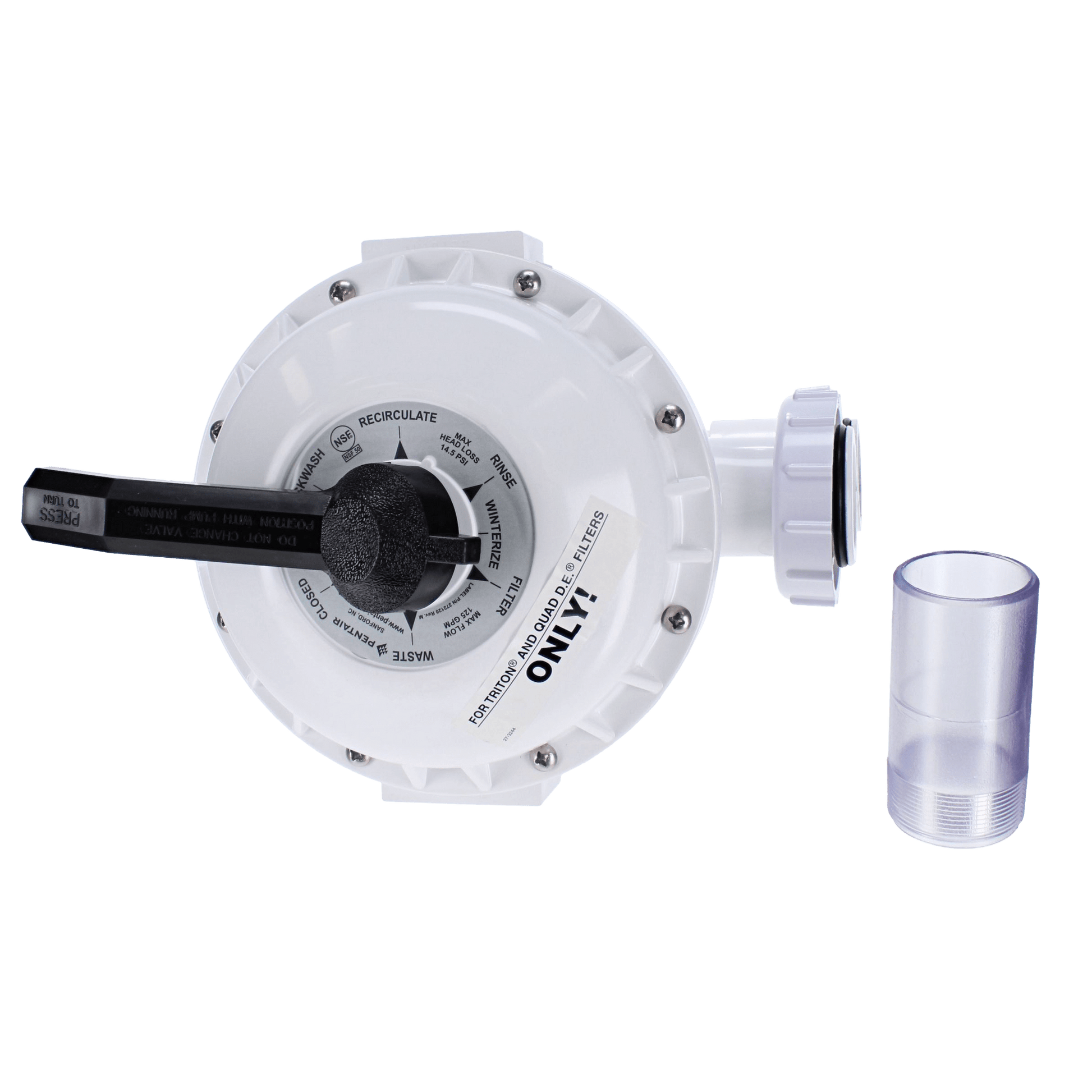 Pentair Sand Multiport Valve HIFLO Side Mount | 261050