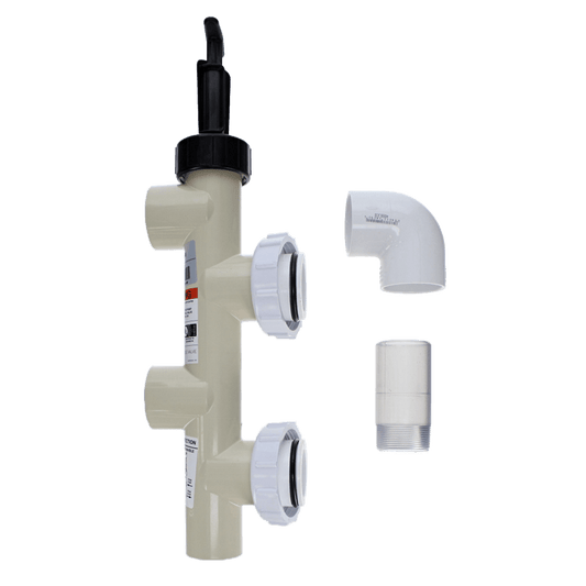 Pentair Valve Push Pull  7.5"Center Pvc Almond | 263064