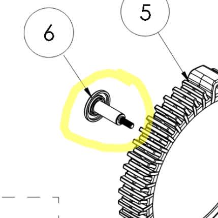 Pentair Wheel Hub Gry V.2 Replacement Part | 360483