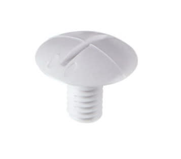 Polaris Genuine Parts C55 Plastic Wheel Screw Replacement for pressure-side pool cleaners 280, 280 TankTrax, TR28P, 180