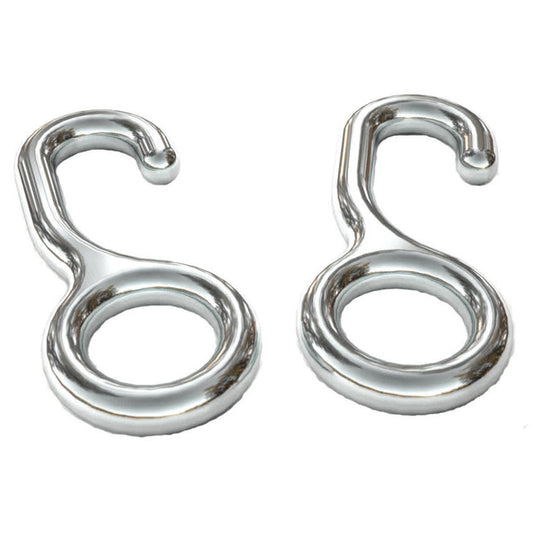 Perma-Cast  S-Hook, 3/4" Cpb (1Each) Cpb = Chrome Plated Brass | PH-56