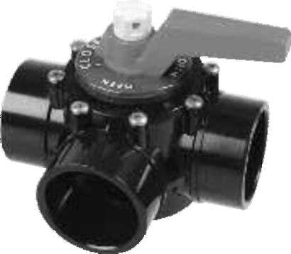 Praher 3 Port Cpvc Valve C/W 3 X 1 1/2" | ov3-2000