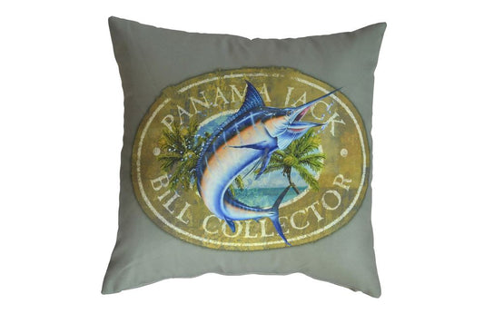 Panama Jack Bill Collector Throw Pillow Set of 2 PJO-9001-BIC-TP Swordfish Pillow Outdoor