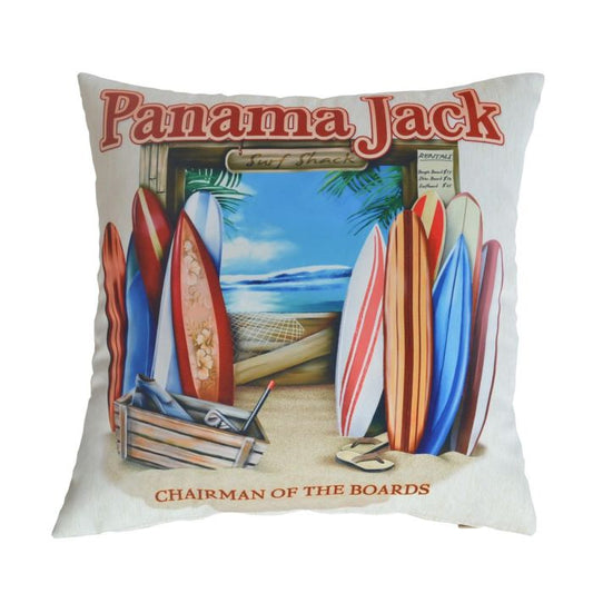 Outdoor Backyard Panama Jack Chairman of the Boards Throw Pillow Set of 2 PJO-9001-COB-TP