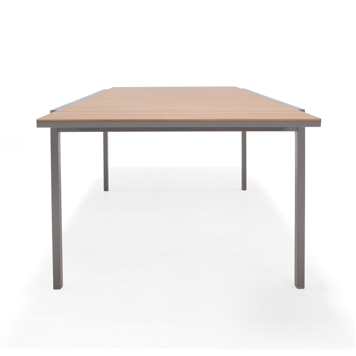 LifestyleGarden Panama Light Aluminum Extendable Outdoor Dining Table