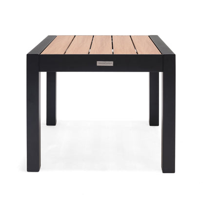 LifestyleGarden Panama Dark Outdoor Sun Lounger Set with Side Table, Set of 3