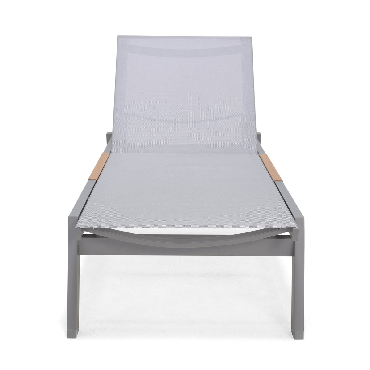 LifestyleGarden Panama Light Stacking Outdoor Sun Lounger with Wheels