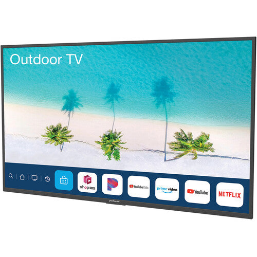 Peerless-AV 65 inchs Neptune Partial Sun Series 4K HDR Outdoor Smart TV and Outdoor Tilting Wall Mount  NT653