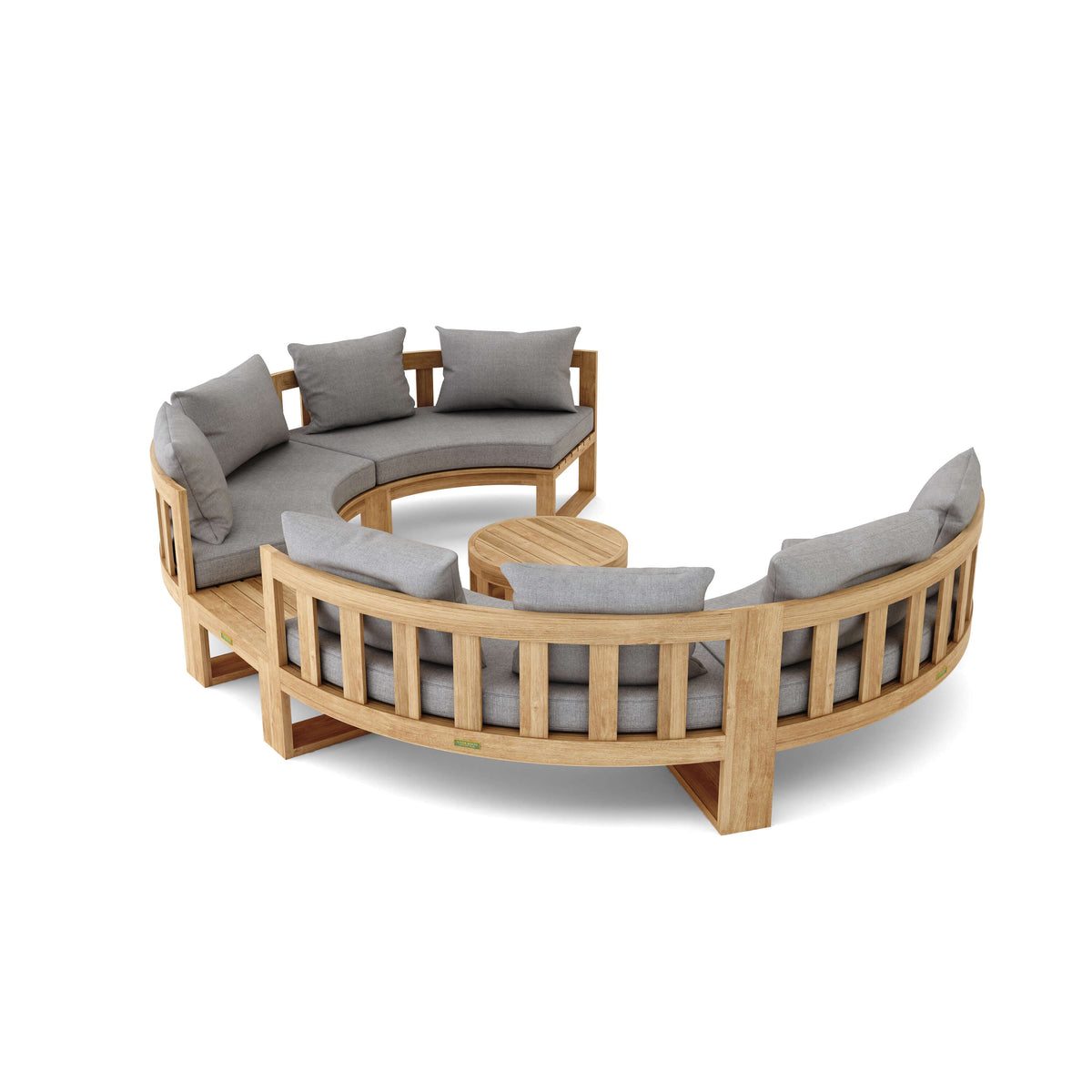 Anderson Teak Circular Modular Deep Seating Set