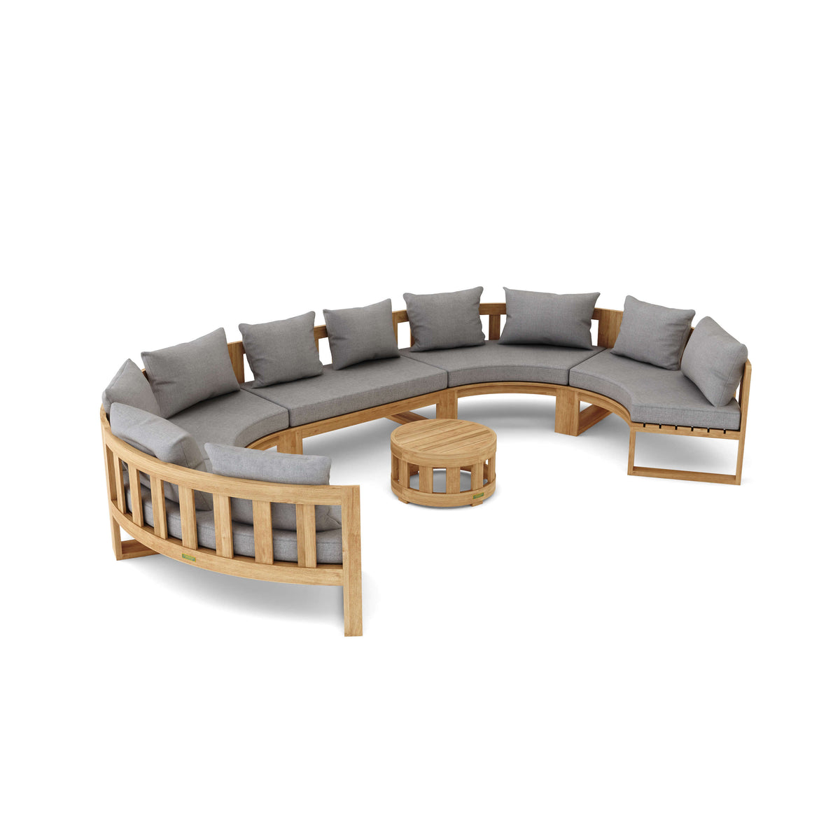 Anderson Teak Circular Modular Deep Seating Set