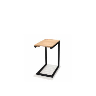 LifestyleGarden Portals Dark C Shape Outdoor Side Table