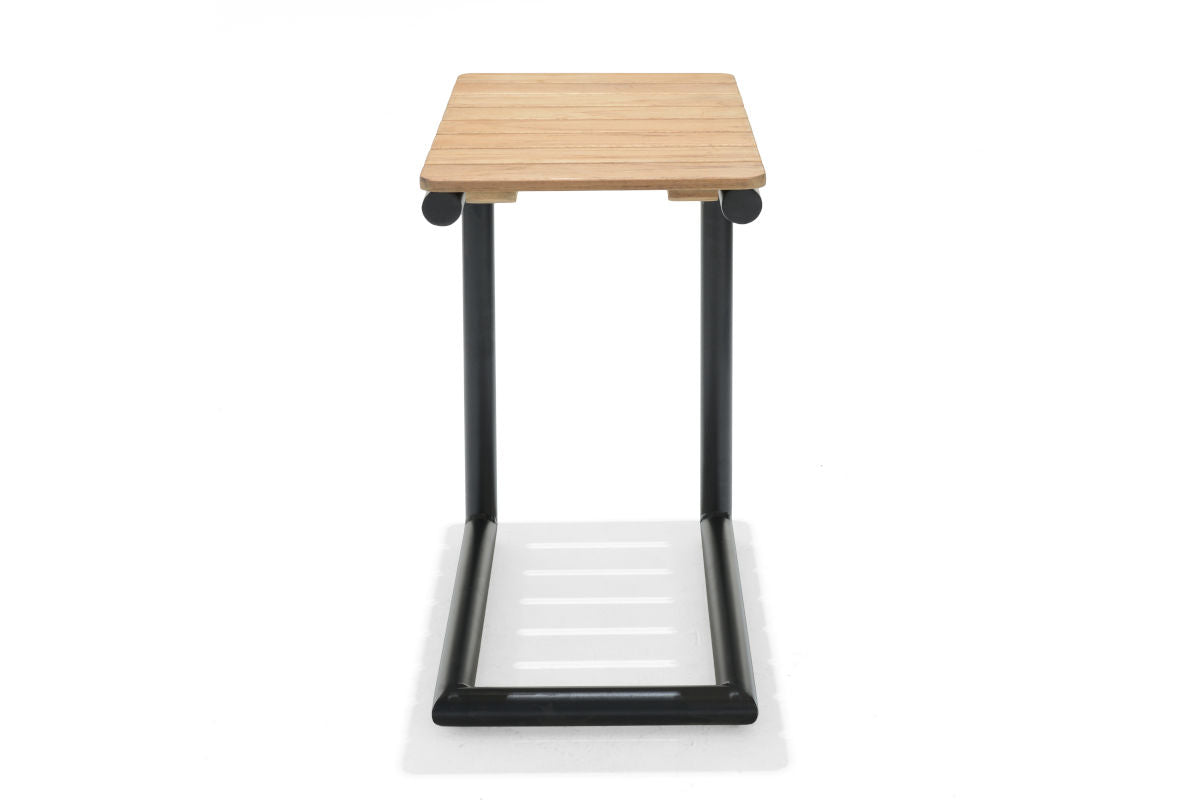 LifestyleGarden Portals Dark C Shape Outdoor Side Table