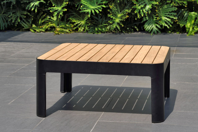LifestyleGarden Portals Dark Square Outdoor Coffee Table