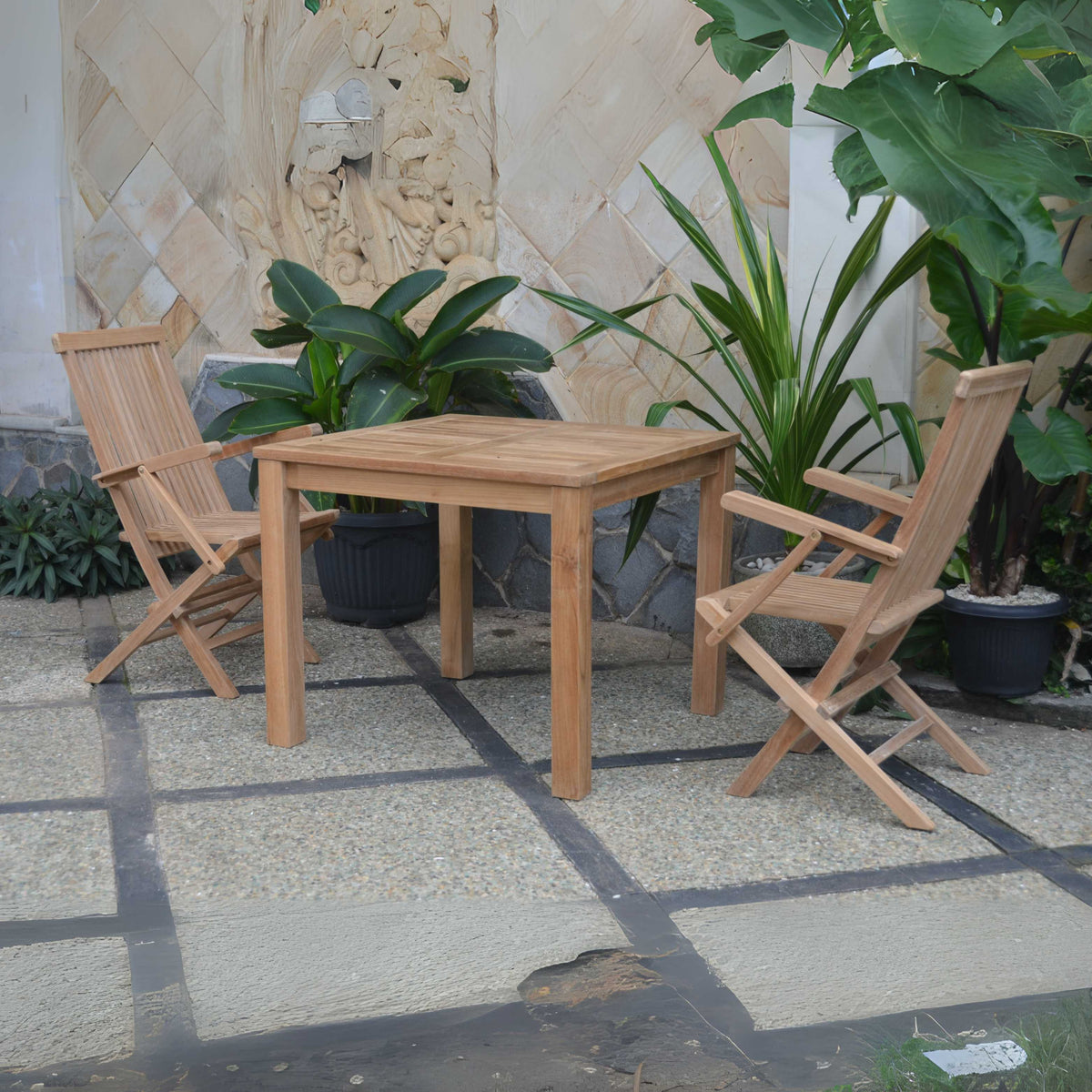 Anderson Teak Bahama Classic 3-Piece Bistro Table