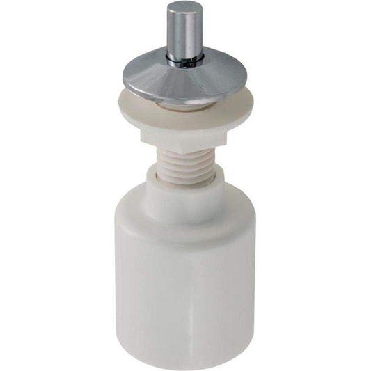 Chrome-finished Presair Air Button for safe and stylish pneumatic spa control.