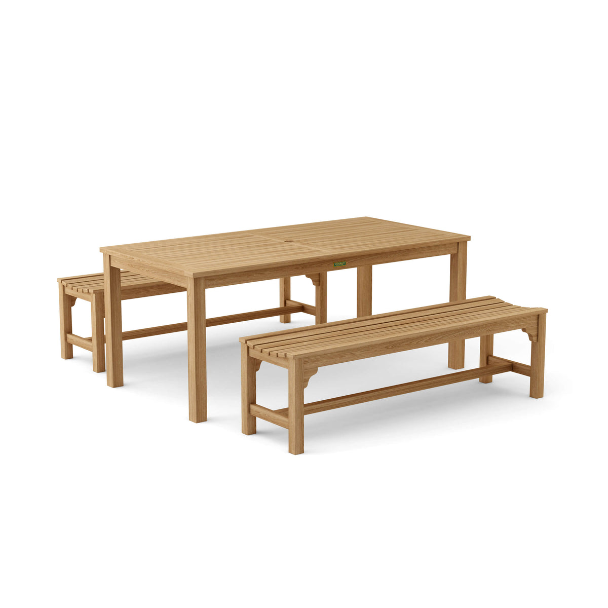 Anderson Teak Bahama Hampton 3-Piece Dining Set