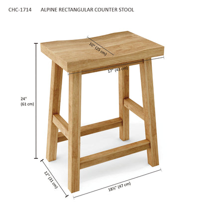 Anderson Teak Alpine Rectangular Counter Stool