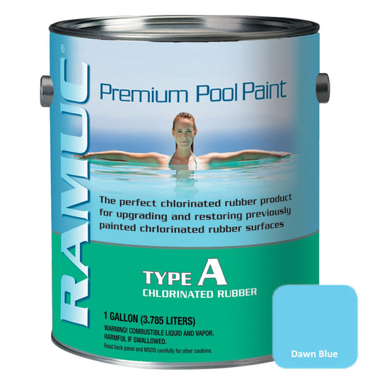 Ramuc Type A 5 Gallon Chlorinated Rubber Paint - Dawn Blue | 902132805