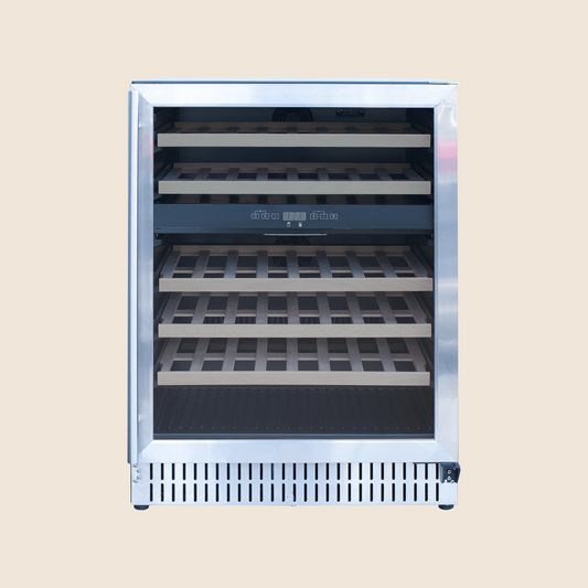 Summerset Outdoor Dual Zone Wine Cooler, 24 inch, 5.3 Cu. Ft., RFR-24WD