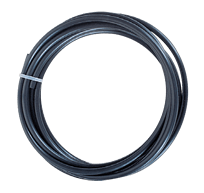 Rola Black Poly Low Density Tubing , 3/8" | 550194