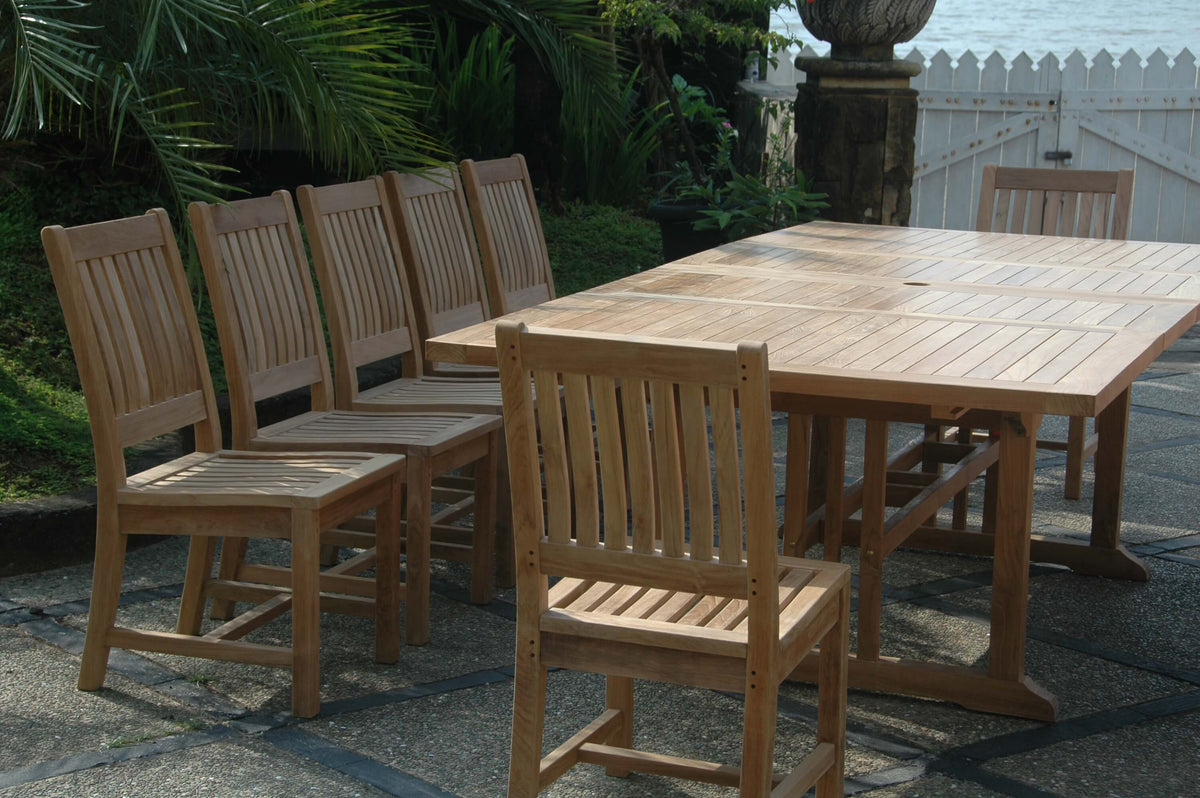 Anderson Teak Sahara Rialto 13-Piece Rectangular Dining Set