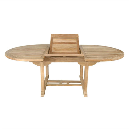 Anderson Teak Bahama Sahara 9-Piece 87" Oval Dining Set