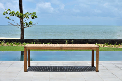 Amazonia Rinjani Teak 7 Piece Large Patio Dining Set