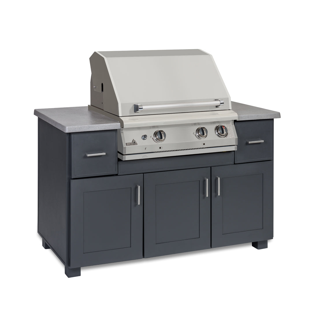 PGS Grilling - 57 MOD - 57" Gensun Modano Island For Newport Grill (Head Not Included)