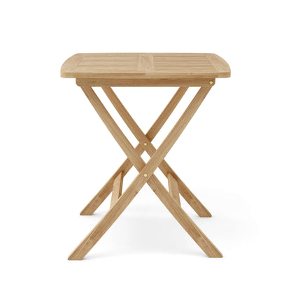 Anderson Teak Windsor 24" Square Picnic Folding Table