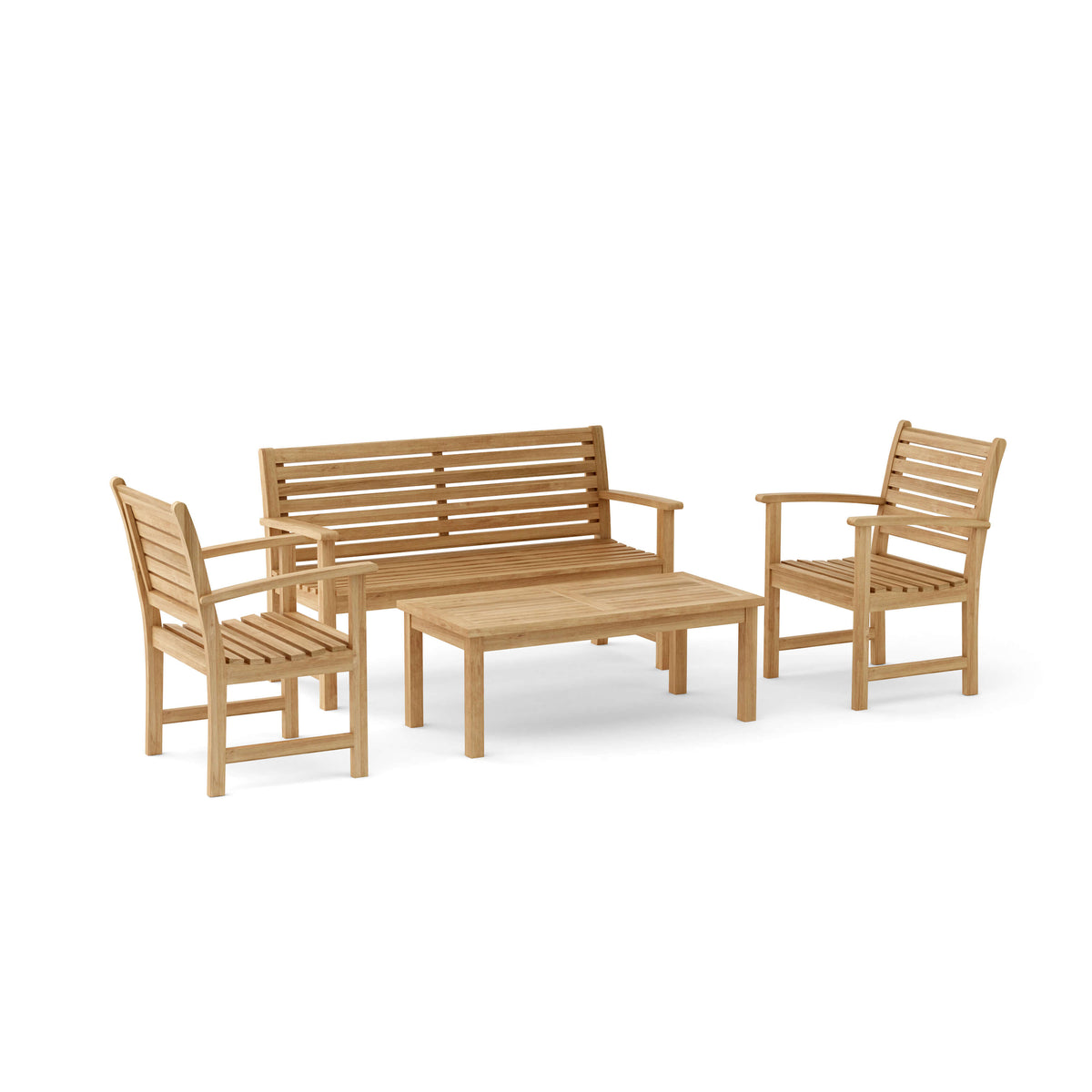 Anderson Teak Victoria Montage 4-Piece Conversation Set