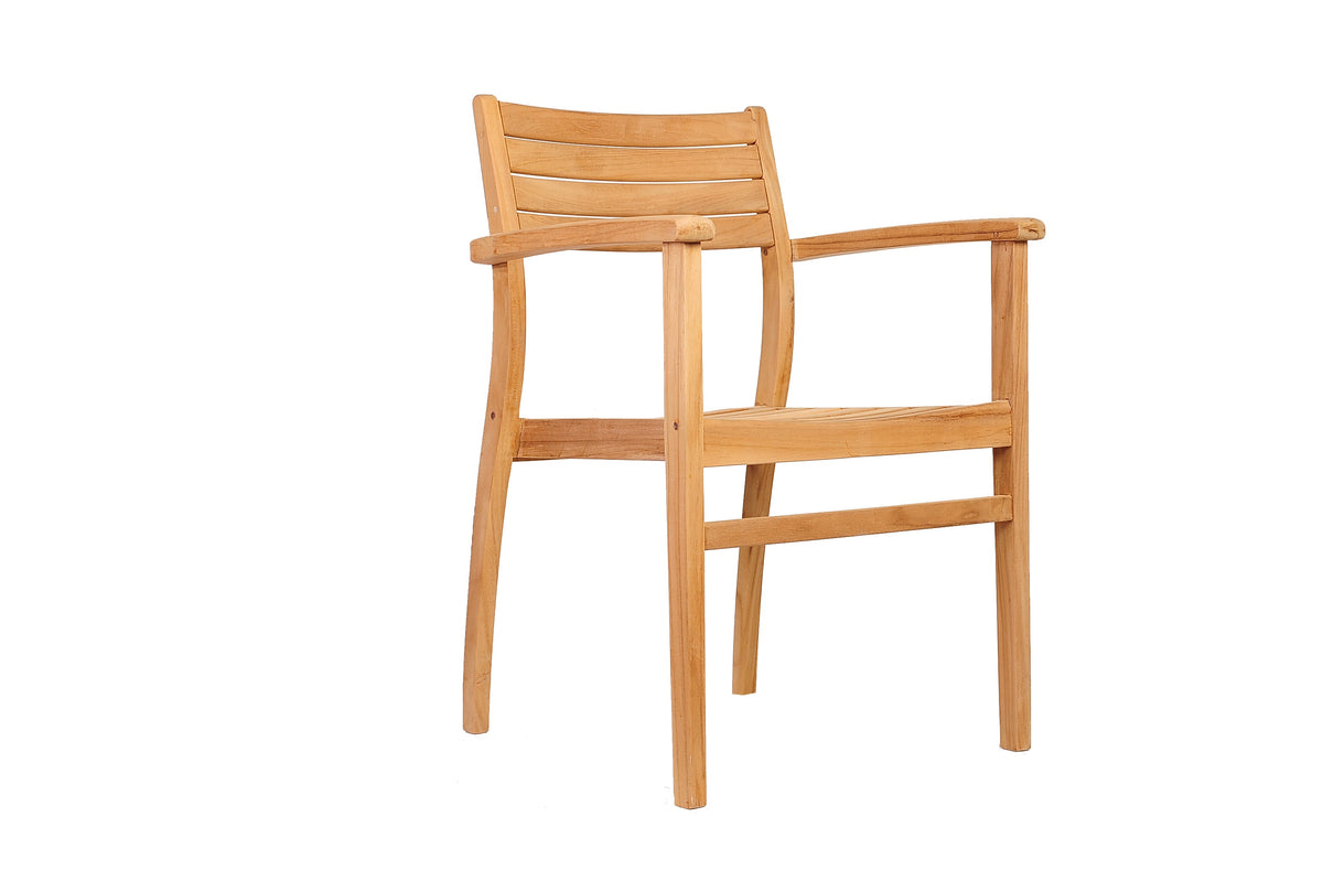 Amazonia Intan Teak Balcony Set with Side Table and 2 Chairs