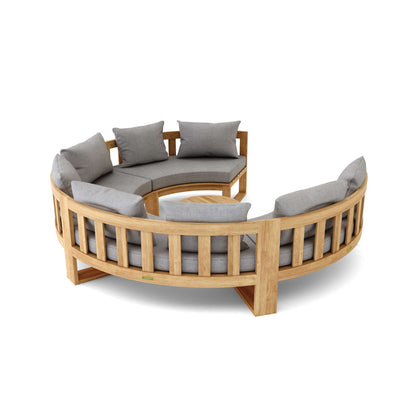 Anderson Teak Circular Modular Deep Seating Set