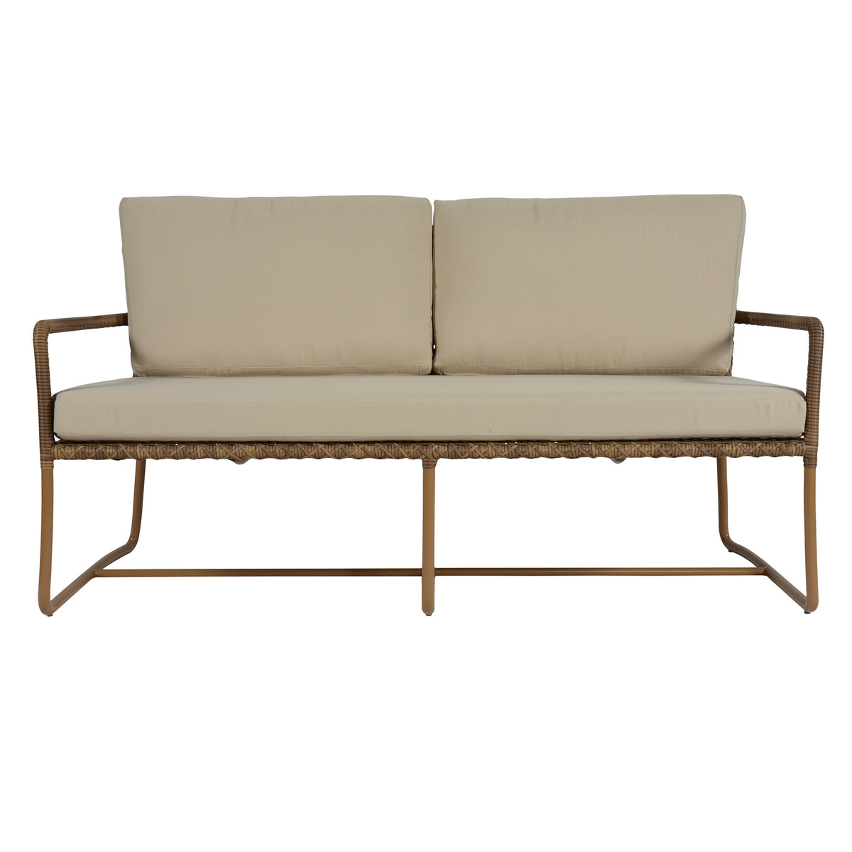 Bay Loveseat, Ready to Ship in Sunbrella Antique Beige, view 2